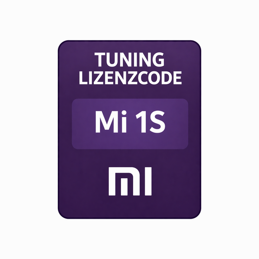Xiaomi Mi 1S Tuning Lizenzcode - Bis zu 30 km/h via WebApp