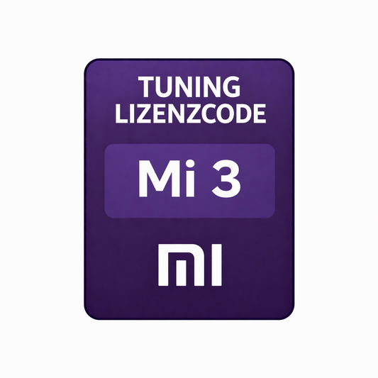 Xiaomi Mi 3 Tuning Lizenzcode - Bis zu 35 km/h via WebApp